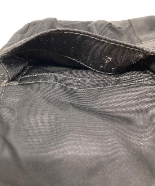 PRADA（プラダ）PRADA (プラダ) レザーベルトナイロンウエストバッグ ブラックの古着・服飾アイテム
