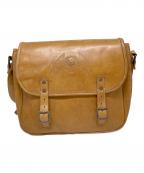 RRLダブルアールエル）の古着「イーグル刺繍レザーショルダーバッグ」｜ブラウン