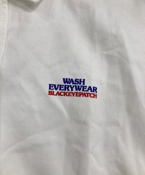 BlackEyePatch（ブラックアイパッチ）BlackEyePatch (ブラックアイパッチ) プリントシャツ ホワイト サイズ:Mの古着・服飾アイテム