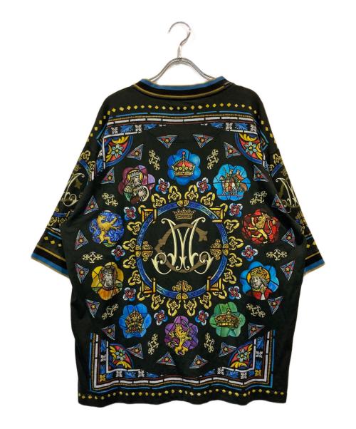 DOLCE & GABBANA（ドルチェ＆ガッバーナ）DOLCE & GABBANA (ドルチェ＆ガッバーナ) Carolvs Magnvs TEE ブラック サイズ:XLの古着・服飾アイテム