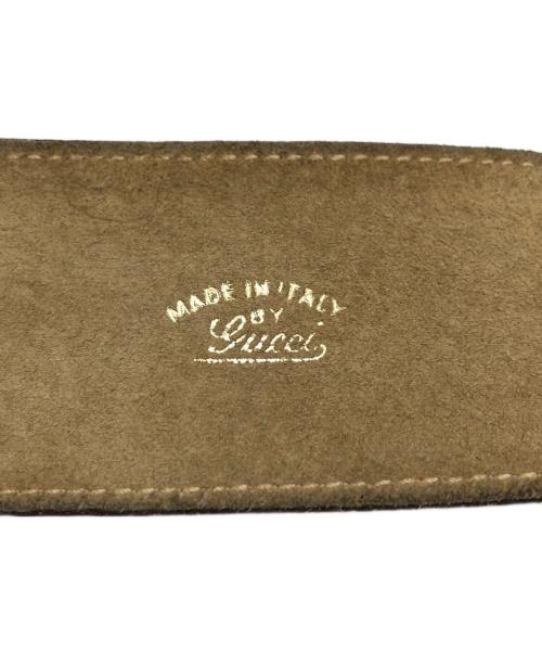 GUCCI（グッチ）GUCCI (グッチ) GGインターロッキングベルト ブラウンの古着・服飾アイテム