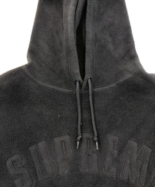 SUPREME（シュプリーム）Supreme (シュプリーム) 18AW Polartec Hooded sweatshirt ブラック サイズ:Mの古着・服飾アイテム