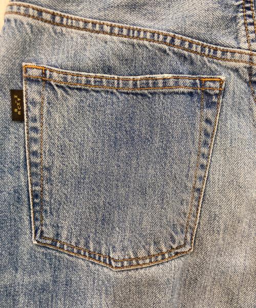 haikure（ハイクル）HAIKURE (ハイクル) ハイライズ フロントタック テンセルデニムパンツ インディゴ サイズ:25の古着・服飾アイテム