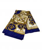 HERMESエルメス）の古着「カレ90」｜ネイビー×ベージュ