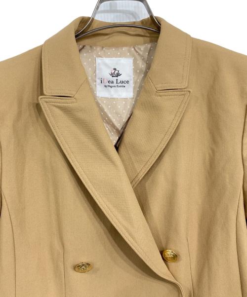 iDea Luce（イデア ルーチェ）IDEA LUCE (イデア ルーチェ) 金釦ジャケット ブラウン サイズ:Fの古着・服飾アイテム