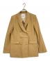 IDEA LUCE（イデア ルーチェ）の古着「金釦ジャケット」｜ブラウン
