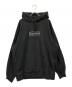 Supreme（シュプリーム）の古着「Chalk Logo Hooded Sweatshirt」｜ブラック