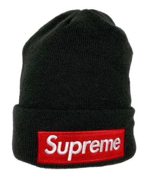 SUPREME（シュプリーム）Supreme (シュプリーム) New Era (ニューエラ) Box Logo Beanie ブラックの古着・服飾アイテム