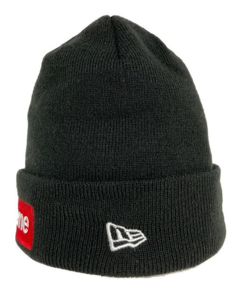 SUPREME（シュプリーム）Supreme (シュプリーム) New Era (ニューエラ) Box Logo Beanie ブラックの古着・服飾アイテム