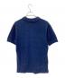 stussy (ステューシー) 藍染刺繍ポロシャツ ネイビー サイズ:ｌサイズ：6000円