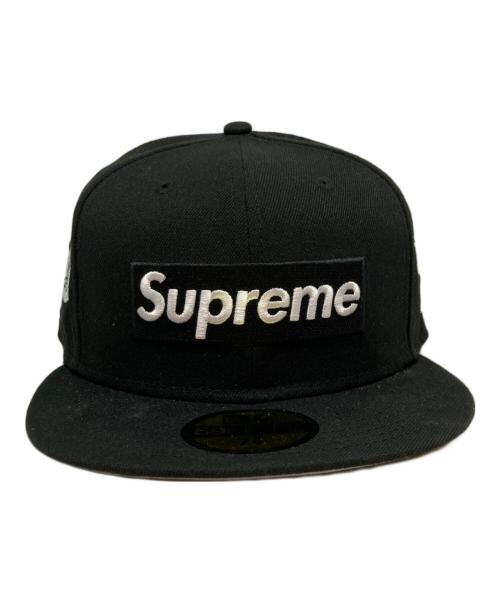 SUPREME（シュプリーム）Supreme (シュプリーム) New Era (ニューエラ) ジャージーズ ボックスロゴ キャップ ブラック サイズ:7 2/1の古着・服飾アイテム