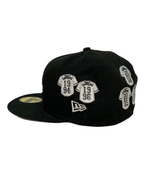 SUPREME（シュプリーム）Supreme (シュプリーム) New Era (ニューエラ) ジャージーズ ボックスロゴ キャップ ブラック サイズ:7 2/1の古着・服飾アイテム