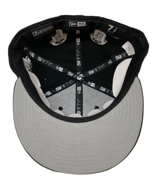 SUPREME（シュプリーム）Supreme (シュプリーム) New Era (ニューエラ) ジャージーズ ボックスロゴ キャップ ブラック サイズ:7 2/1の古着・服飾アイテム