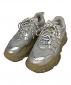 BALENCIAGAバレンシアガ）の古着「トリプルS クリアソール」｜グレー×ベージュ