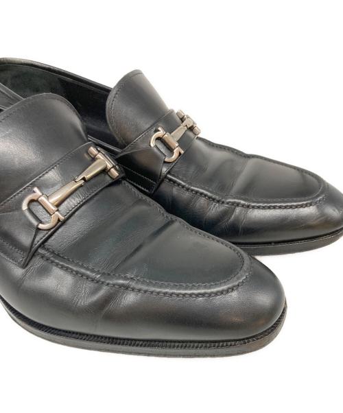 Salvatore Ferragamo（サルヴァトーレ フェラガモ）Salvatore Ferragamo (サルヴァトーレ フェラガモ) ガンチーニローファー ブラック サイズ:SIZE 9の古着・服飾アイテム