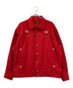 Needlesニードルズ）の古着「Piping Cowboy Jacket」｜ピンク