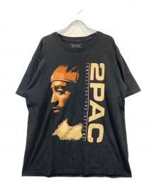 2PAC（2パック）の古着「プリントTシャツ」｜ブラック