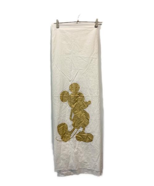 COMME des GARCONS（コムデギャルソン）COMME des GARCONS (コムデギャルソン) Disney (ディズニー) コラボミッキープリントストール ホワイトの古着・服飾アイテム