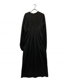 SATORU SASAKI（サトル ササキ）の古着「TUCKED ＆ DART DRESSワンピース」｜ブラック