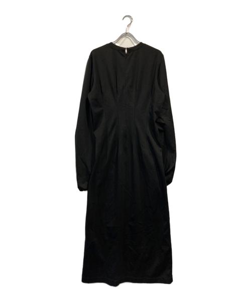 SATORU SASAKI（サトル ササキ）SATORU SASAKI (サトル ササキ) TUCKED ＆ DART DRESSワンピース ブラック サイズ:1の古着・服飾アイテム