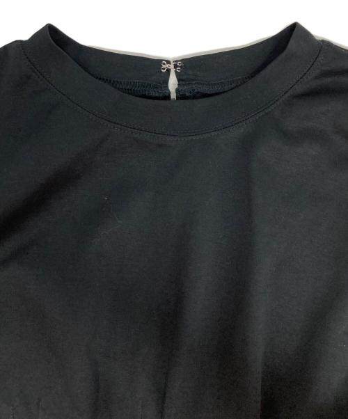 SATORU SASAKI（サトル ササキ）SATORU SASAKI (サトル ササキ) TUCKED ＆ DART DRESSワンピース ブラック サイズ:1の古着・服飾アイテム