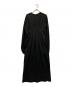 SATORU SASAKI（サトル ササキ）の古着「TUCKED ＆ DART DRESSワンピース」｜ブラック