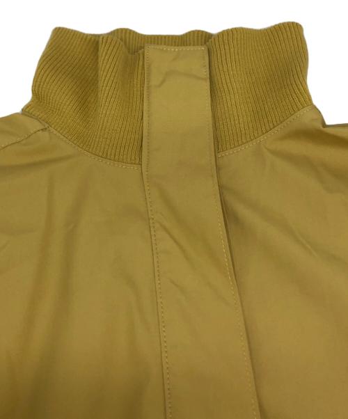 IM ISSEY MIYAKE（アイエムイッセイミヤケ）IM issey miyake (アイエムイッセイミヤケ) スタンドカラーコート イエロー サイズ:MLの古着・服飾アイテム