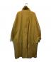 IM issey miyake (アイエムイッセイミヤケ) スタンドカラーコート イエロー サイズ:ML：11000円
