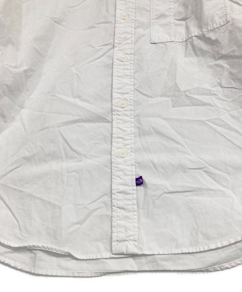 THE NORTHFACE PURPLELABEL（ザ・ノースフェイス パープルレーベル）THE NORTHFACE PURPLELABEL (ザ・ノースフェイス パープルレーベル) Regular Collar Field Shirt ホワイト サイズ:Mの古着・服飾アイテム