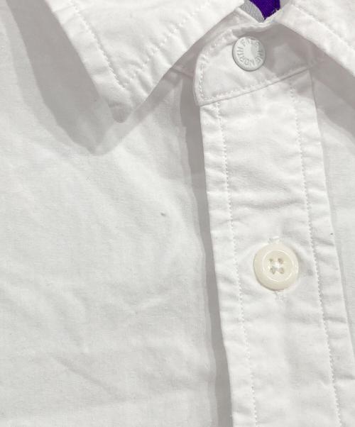 THE NORTHFACE PURPLELABEL（ザ・ノースフェイス パープルレーベル）THE NORTHFACE PURPLELABEL (ザ・ノースフェイス パープルレーベル) Regular Collar Field Shirt ホワイト サイズ:Mの古着・服飾アイテム