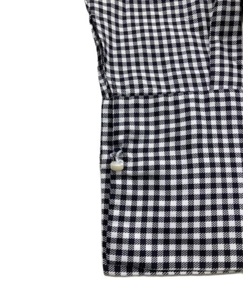 GALLARDA GALANTE NAVY（ガリャルダガランテネイビー）GALLARDA GALANTE NAVY (ガリャルダガランテネイビー) チェックシャツ ブラック×ホワイト サイズ:SIZE Freeの古着・服飾アイテム