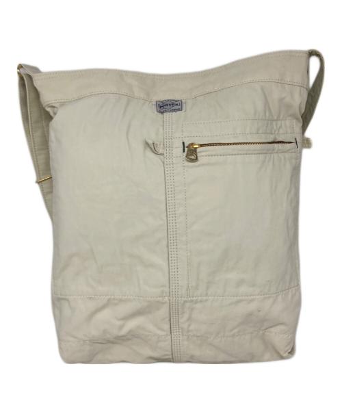 PORTER（ポーター）PORTER (ポーター) ショルダーバッグ アイボリーの古着・服飾アイテム
