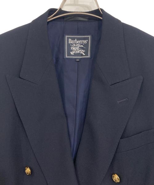Burberry's（バーバリー）Burberry's (バーバリーズ) 【古着】金釦ダブルブレザー ネイビー サイズ:11ARの古着・服飾アイテム