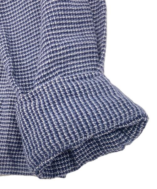 POLO RALPH LAUREN（ポロ・ラルフローレン）POLO RALPH LAUREN (ポロ・ラルフローレン) 【古着】ハウンドトゥースシャツ ネイビー サイズ:Lの古着・服飾アイテム