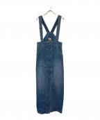 SERGE de bleu×Nobleサージ デ ブルー×ノーブル）の古着「別注デニムサロペット」｜インディゴ