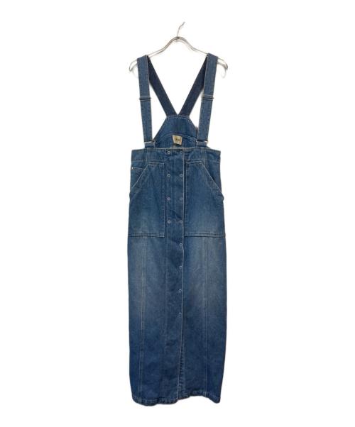 SERGE de bleu（サージ デ ブルー）SERGE de bleu (サージ デ ブルー) Noble (ノーブル) 別注デニムサロペット インディゴ サイズ:36の古着・服飾アイテム