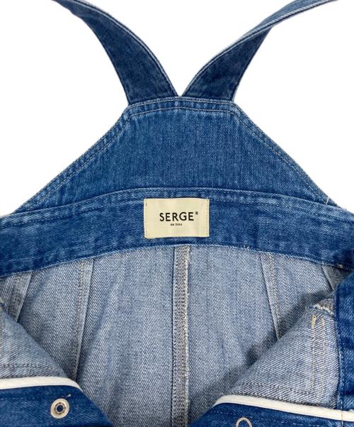 SERGE de bleu（サージ デ ブルー）SERGE de bleu (サージ デ ブルー) Noble (ノーブル) 別注デニムサロペット インディゴ サイズ:36の古着・服飾アイテム