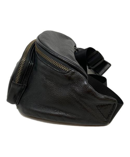 SUPREME（シュプリーム）Supreme (シュプリーム) 17SS Leather West Bag ブラックの古着・服飾アイテム