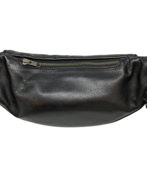 SUPREME（シュプリーム）Supreme (シュプリーム) 17SS Leather West Bag ブラックの古着・服飾アイテム