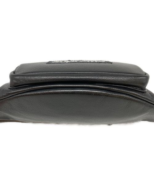 SUPREME（シュプリーム）Supreme (シュプリーム) 17SS Leather West Bag ブラックの古着・服飾アイテム