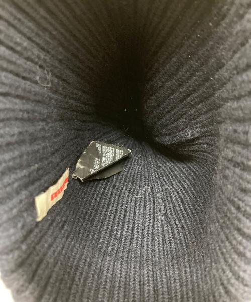 PRADA SPORTS（プラダスポーツ）PRADA SPORTS (プラダスポーツ) 00ｓニット帽 ネイビーの古着・服飾アイテム