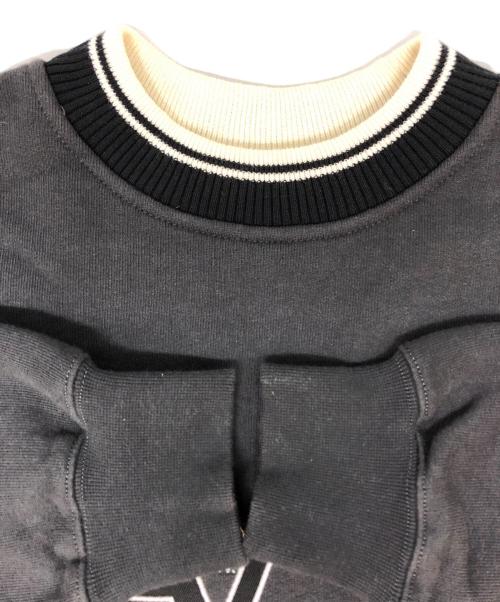 ALEXANDER WANG（アレキサンダー・ワン）ALEXANDER WANG (アレキサンダーワン) クルーネックロゴスウェット グレー サイズ:XSの古着・服飾アイテム