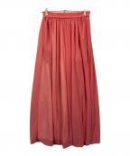 beautiful peopleビューティフルピープル）の古着「bi-color jersey gather pants」｜ピンク