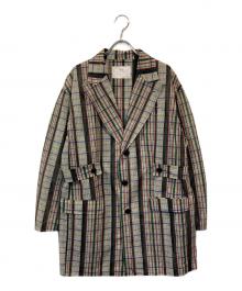 TOGA PULLA（トーガ プルラ）の古着「Mesh print ジャケット」｜グレー