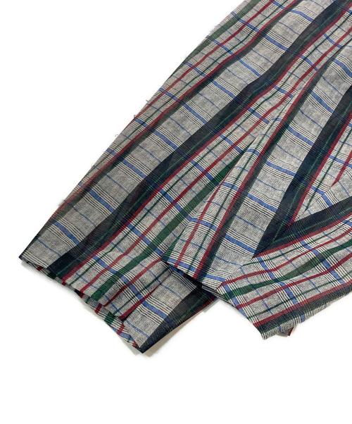 TOGA PULLA（トーガ プルラ）TOGA PULLA (トーガ プルラ) Mesh print ジャケット グレー サイズ:38 未使用品の古着・服飾アイテム