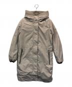 DUNOデュノ）の古着「ダウンコート」｜ライトグレー