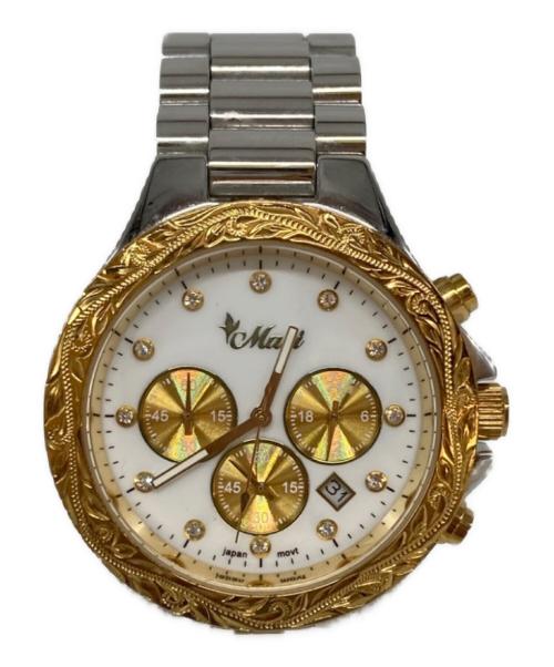 Maxi（マキシ）Maxi (マキシ) クロノグラフ ホワイトの古着・服飾アイテム