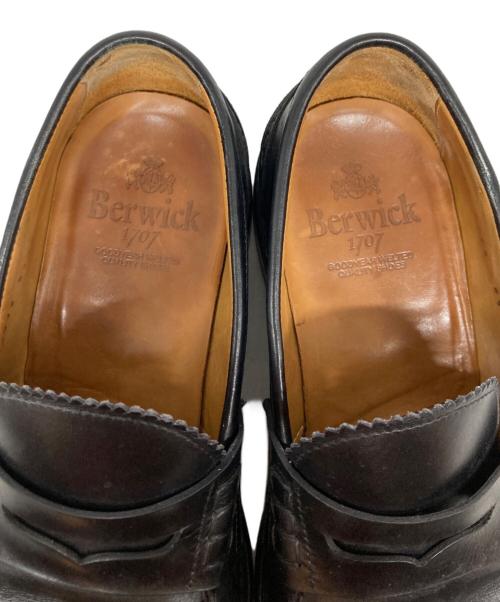 berwick（バーウィック）berwick (バーウィック) コインローファー ブラック サイズ:6 2/1の古着・服飾アイテム