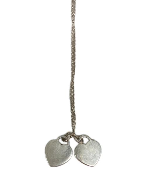 TIFFANY & Co.（ティファニー）Tiffany & Co. (ティファニー) リターントゥダブルハートネックレス シルバーの古着・服飾アイテム