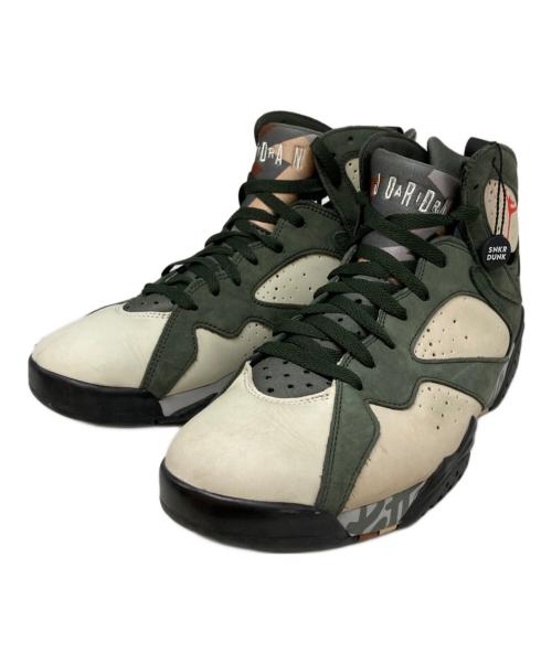 NIKE（ナイキ）NIKE (ナイキ) AIR JORDAN 7 RETRO カーキ サイズ:29の古着・服飾アイテム